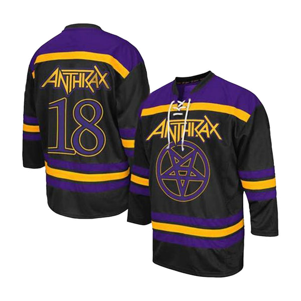 Purple and Gold Hockey Jersey | Holiday 