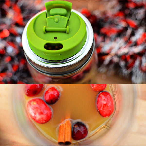 jarware spiced cider fruit infusion lid