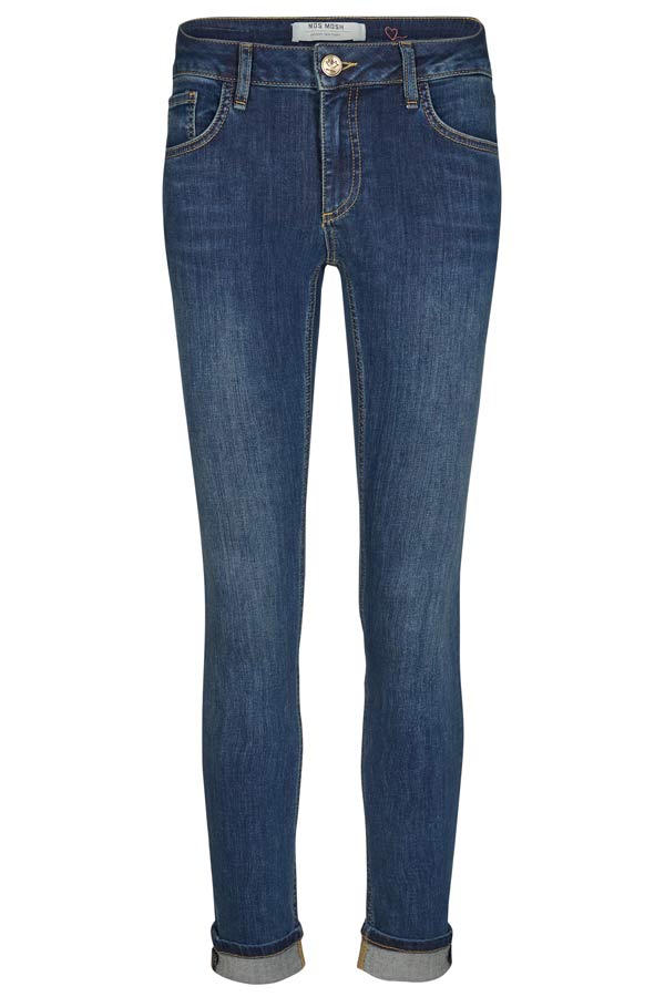 SUMNER FAVORITE JEANS | Blue denim | Jeans fra MOS MOSH