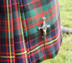 Glencorse Pipe Band Tartan Cameron of Erracht