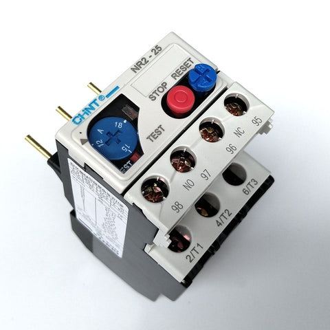 CHNT NR2-25/Z 17A-25A Refrigeration compressor thermal overload for relay or contactor