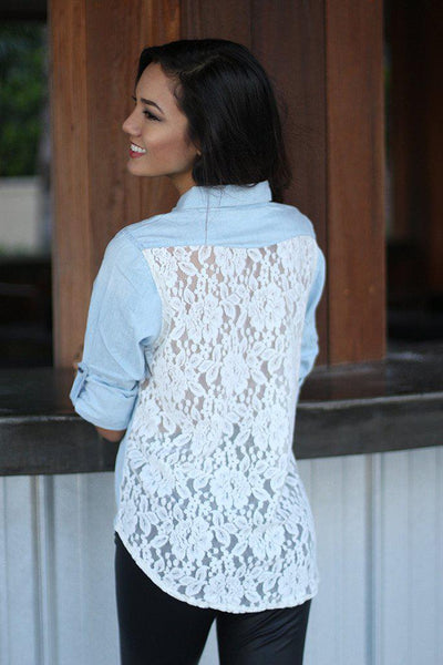 Denim Tunic With Pockets | Online Boutique – Saved by the Dress