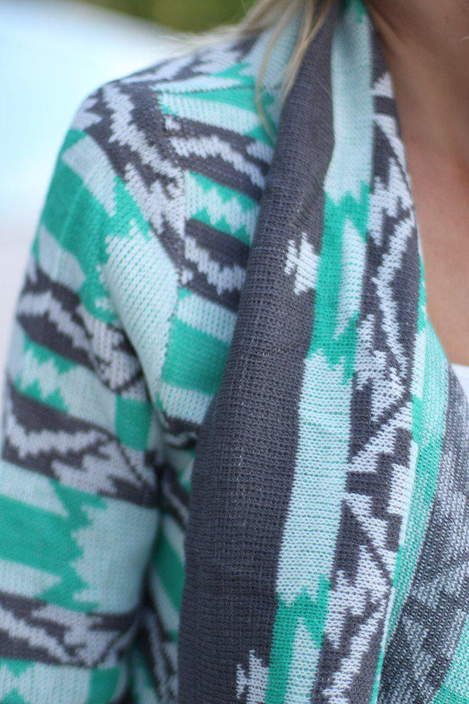 cute printed cardigan