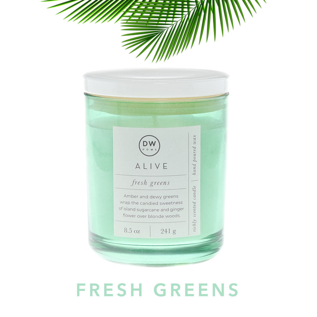 Fresh Greens Spa Candle Collection