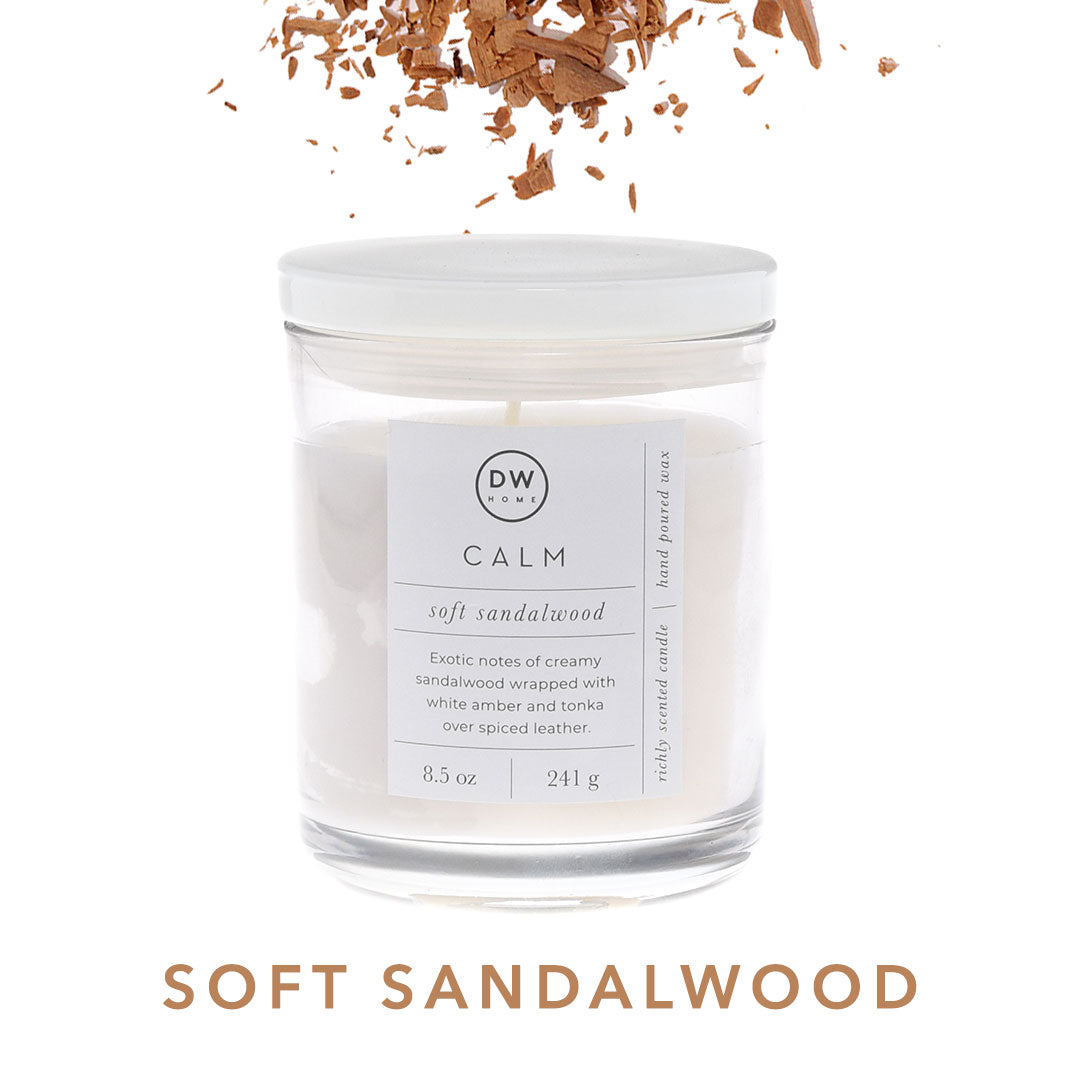 Soft Sandalwood Spa Candle Collection