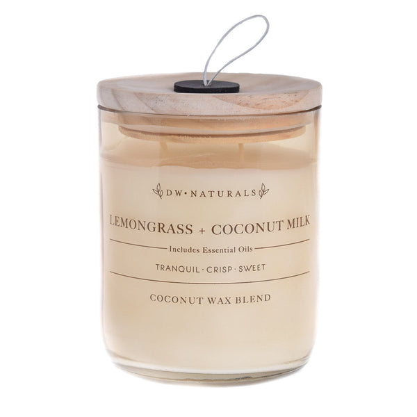 Lemongrass & Coconut Milk DW Home Scented Candles - DWN7105