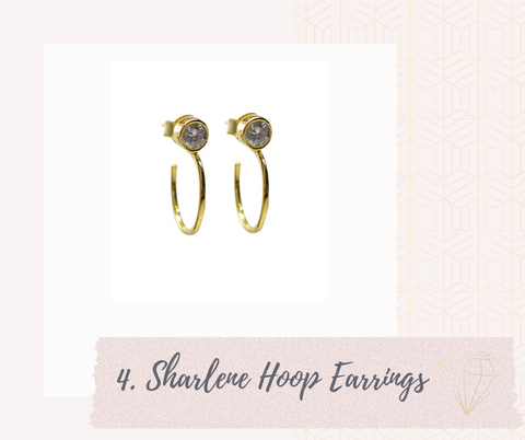 Sharlene hoop earrings
