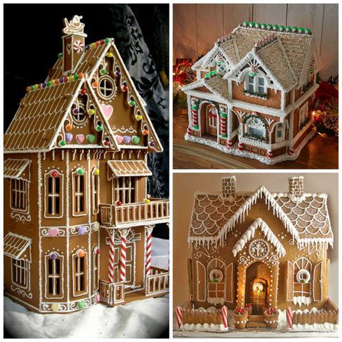 Gingerbread house masterpieces