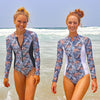 Long Sleeve Swimsuit - Southerly Tiger Reef