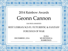 Rainbow Awards Winner Geonn Cannon Dogs of War
