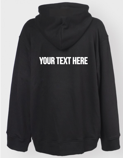 custom oversized hoodie