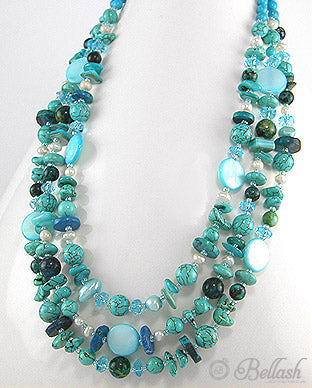 Reducción de precios Retirarse caliente Turquoise Natural Stones, Mother of Pearls, Freshwater Pearls, Crystal –  Bellash
