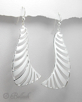 Mayor pasado Vástago 925 Sterling Silver Handmade Dangle Earrings - 925 Sterling Silver Han –  Bellash