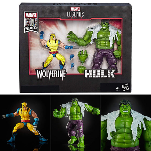 marvel legends hulk and wolverine