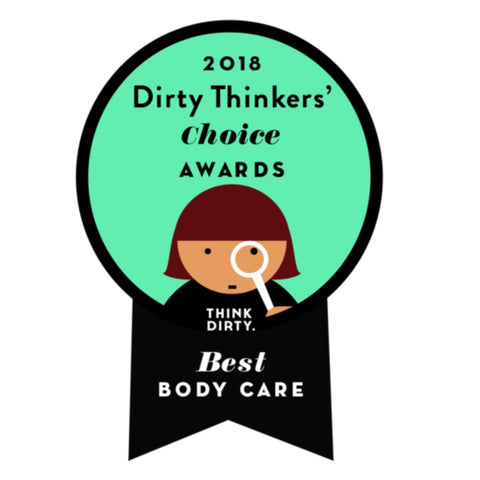 Think Dirty 2018 Best Body Care Brand