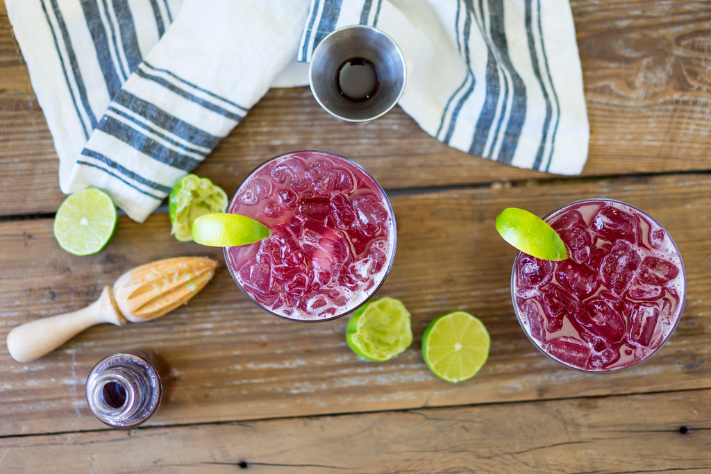 Hibiscus Limeade w/ Bee Local Honey Water