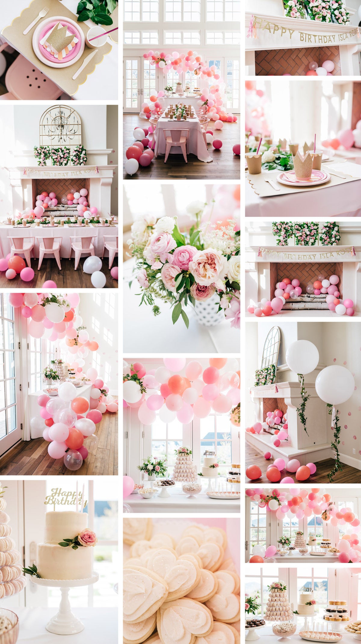 Isla Rose Turns Two by Pink Peonies
