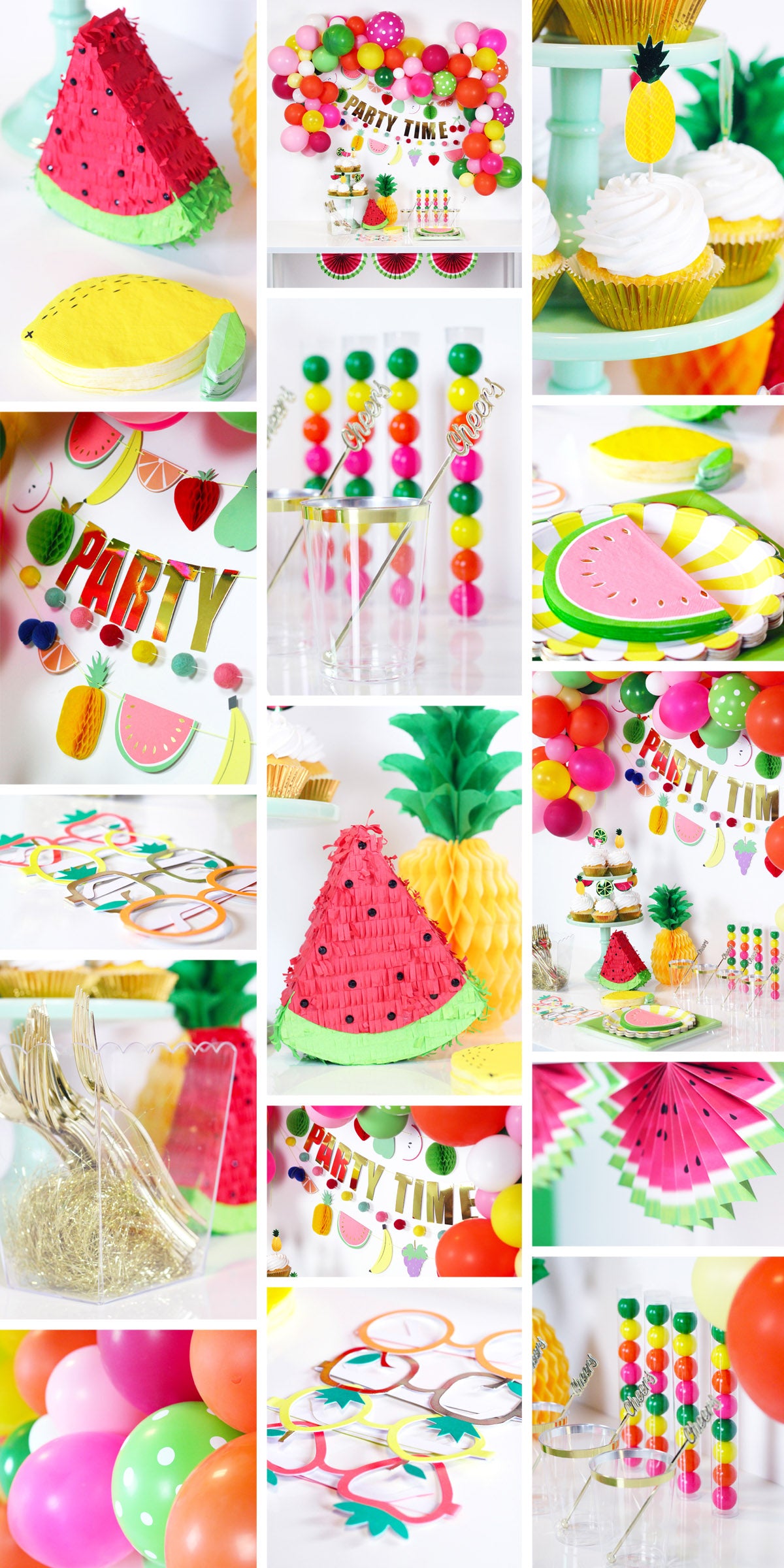Tutti Frutti Summer Party Ideas -- Zurchers