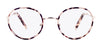 Chrome Gold with Marble Tortoise Piping