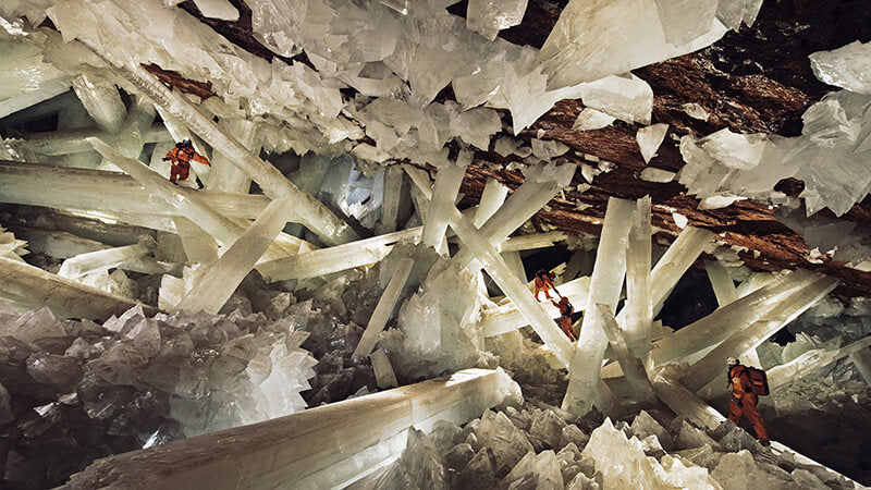 The Cave of the Crystals, Naica, Mexico