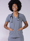 Daintree Three-Pocket Scrub Top