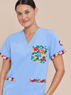 The Wiggles Fruit Salad Scrub Top - Women's