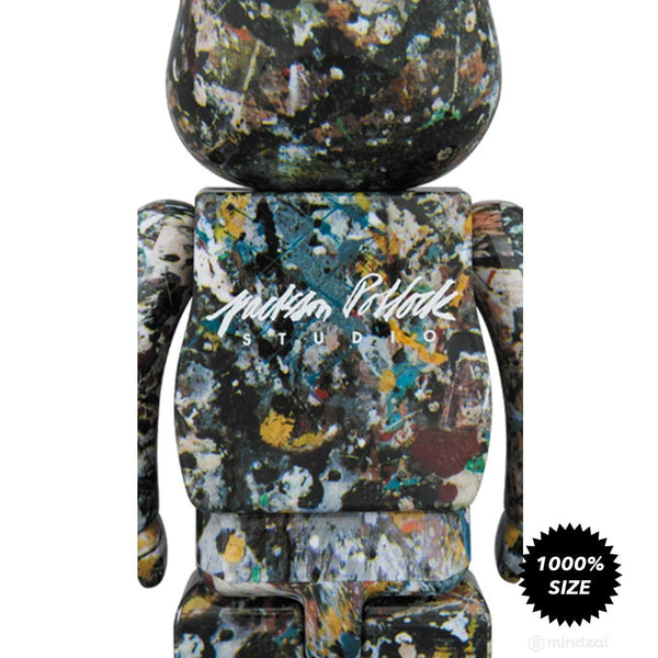 jackson pollock bearbrick