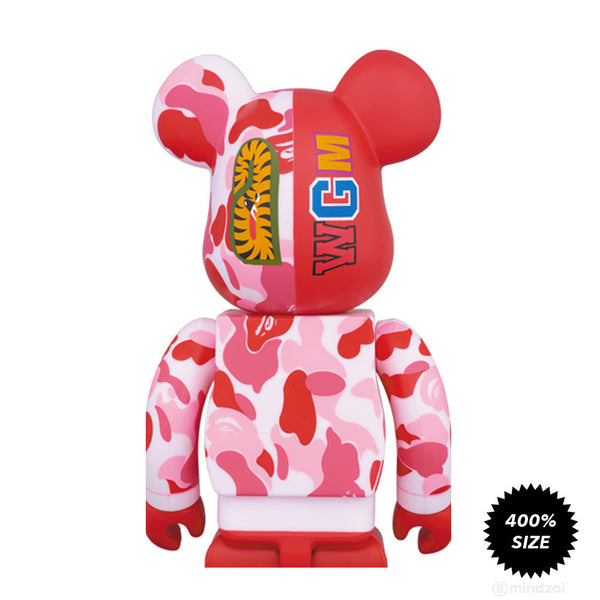 bearbrick bape camo shark