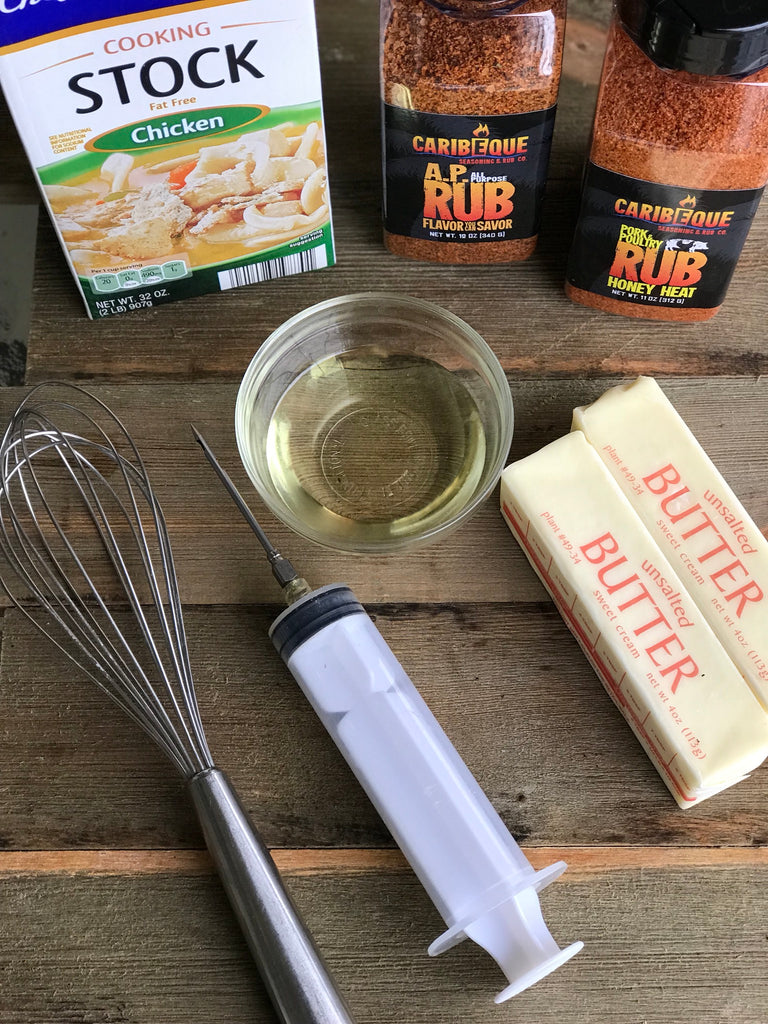 Butter Based Injection For Turkey Chicken Caribeque Seasoning