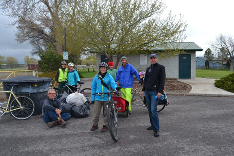 The SOM Footwear team participated in the Montrose Area Bicycle Alliance's 2nd annual Pedal Up to Clean Up Event.