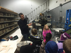 Olie Marchal gives a tour of the SOM Footwear factory in Montrose, Colorado, U.S.A.