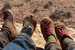 SOM shoes put at test in the Utah's canyons.