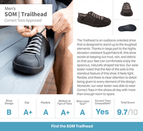 Dr Ray endorsement of Trailhead Som Footwear