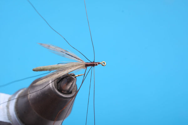 faux bucktail fly tying