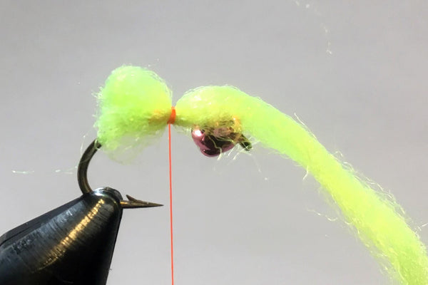 Blood's Blood Dot Egg fly tying instructions step 3