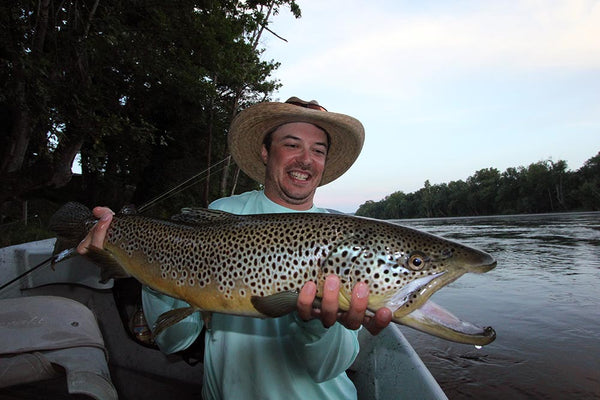 Gabe Levin, 27-inch White River brown trout
