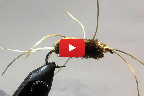 3-minute fly: Tie The Girdlebug nymph