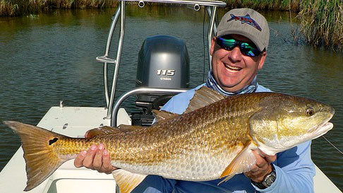 Gordon Churchill fly fishing redfish