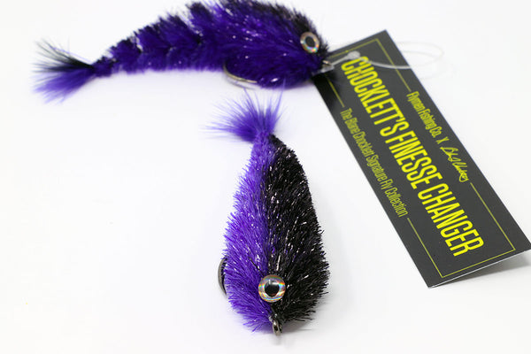 Black And Purple Hybrid Style Game Changer Fly