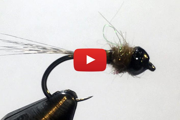 3-minute fly: Tie quill body flies