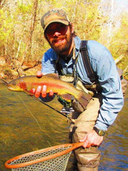 Ryan Kaufman, fly fishing guide Headwaters Outfitters
