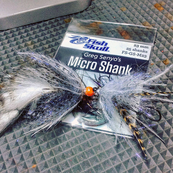 Fish-Skull Senyo's Micro Shanks fly fishing tying