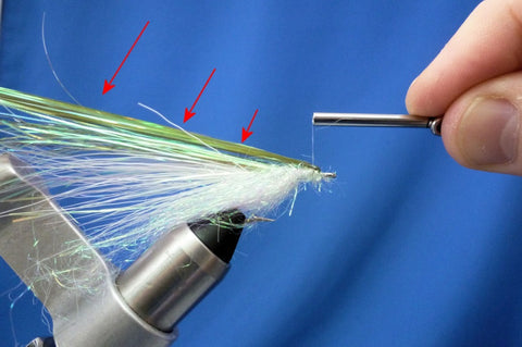 Fish-Skull Masked Minnow fly tying instructions step 6