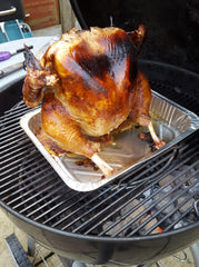 BBQ beer can turkey
