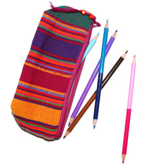 colorful pencil pouch