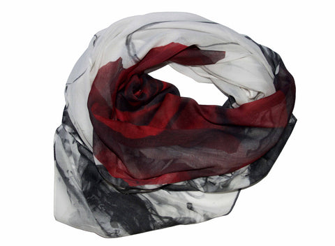 Kate Stoltz high quality cashmere modal scarf new york city designer