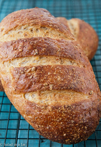 cracked wheat berry bread