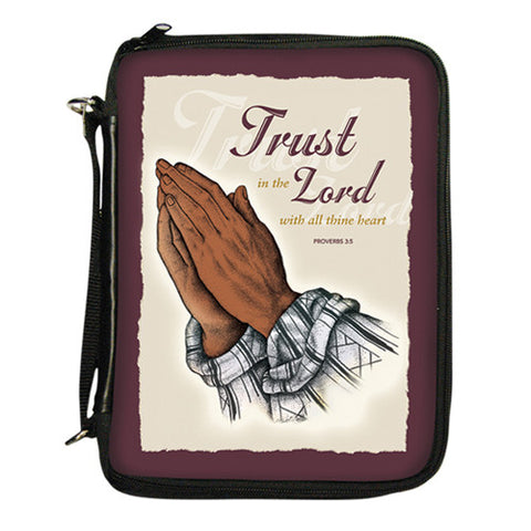 Praying Hands Bible Cover