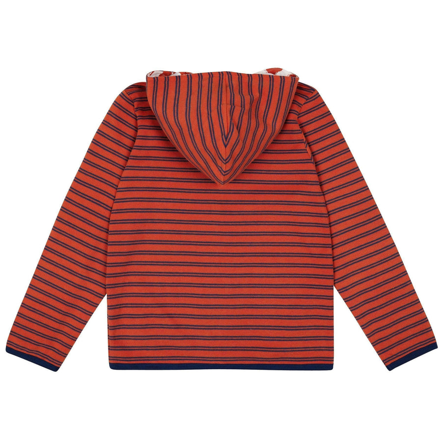 Loud + Proud - Cinnamon Striped Hoodie (9-10 Years)