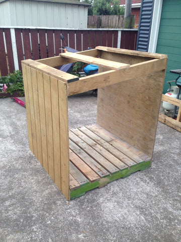 Pallet Shed with out roof